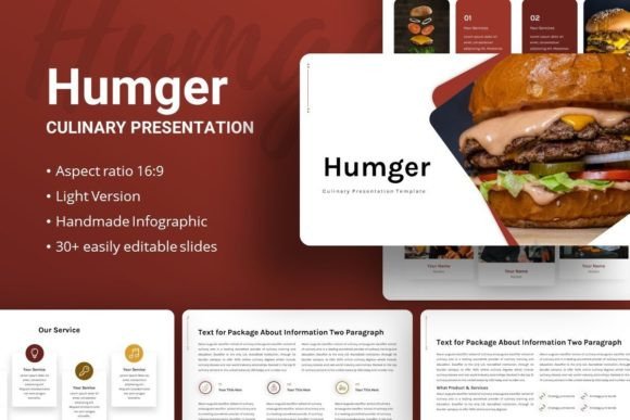 Explore Creativity with Humger Presentation Template