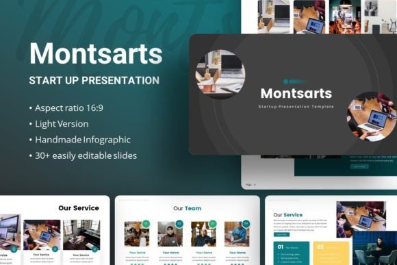 Introducing Montsarts: A Versatile Presentation Template