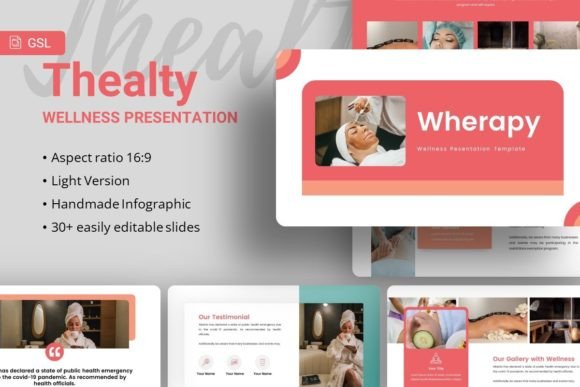 Unlocking Creativity and Efficiency with Thealty Wellness Google Slides Template
