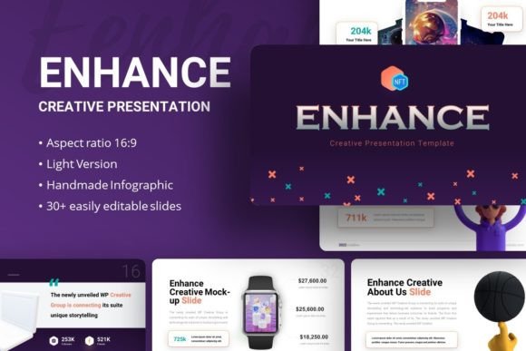 Unlocking Creativity with Enhance: A Versatile Presentation Template for Modern Professionals