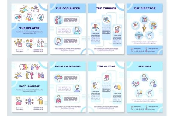 Unlocking Effective Communication: The Power of Communication Styles Brochure Templates
